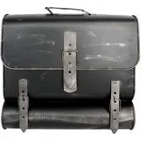 HMF Antik Schulranzen silber