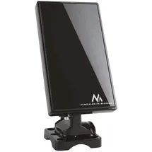 Maclean Brackets Maclean MCTV-970 DVB-T Aktive Außenantenne mit Verstärkung HDTV DAB Radio Antenne Outdoor Zimmerantenne Fernseher-Antenne