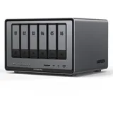 UGREEN NASync DXP6800 Pro Leergehäuse Grau