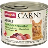 Animonda Carny Adult Huhn, Pute & Kaninchen 6 x 200 g