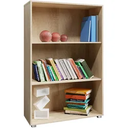 Bücherregal Vela Eiche 3 Fächer