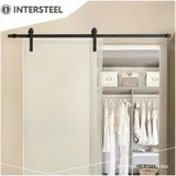 INTERSTEEL Schiebetürsystem Ausführung schwarz