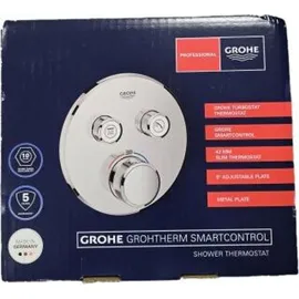 Grohe Grohtherm SmartControl mit 2 Absperrventilen, phantom black