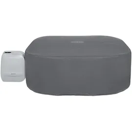 BESTWAY Xtras EnergySense Plus Thermo-Komplettabdeckung grau 201 x 201 x 80 cm