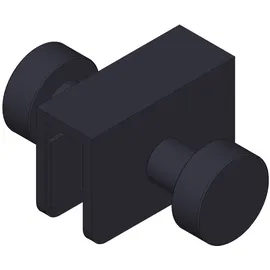 Giese Sky Handtuchhaken 2-teilig Schwarz matt 31947-14