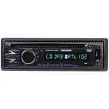 Trevi XCD 5790 DAB, Kabelloses Autoradio, mit DAB, DAB+ und FM-Radiofunktion, 180W, Wireless Verbindung, CD-Spieler, USB, SD, AUX-IN, Inklusive DAB-Antenne, Alphanumerisches LCD-Display, Schwarz