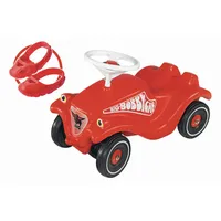 Big Bobby Car Classic inkl. Flüsterräder und Schuhschoner Rot