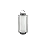 HOME STORY LED Solar Laterne   ¦ schwarz ¦ Eisen,Kunststoff ¦ Maße (cm): H: 50  Ø: 25.0
