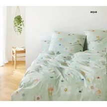 ELEGANTE Solid Jersey rose 135 x 200 cm + 40 x 80 cm