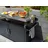 Primaster Grillwagen 153 x 90 cm ABS schwarz
