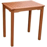 Garden Pleasure Gartentisch PITTSBURGH braun rechteckig 70,0 x 50,0 x 75,0 cm