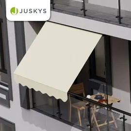 Juskys Klemmmarkise Kapstadt 350 x 120 cm Beige