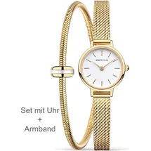 BERING Damen Uhr Quarz Movement - Classic Damenuhr 22mm 3ATM