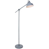 Steinhauer LIGHTING Stehleuchte 1322GR dimmbar 1-flammig E27-Fassung