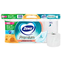 Zewa Toilettenpapier Premium 5-lagig, 8 Rollen