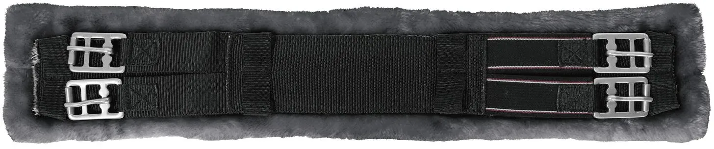 Loesdau Kurzgurt Teddy schwarz/schwarz