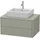 Duravit XSquare Unterschrank, 2 Schubkästen, Steingrau seidenmatt