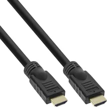 InLine HDMI-Kabel HiD HDMI-High Speed mit Ethernet 5 m gold/schwarz