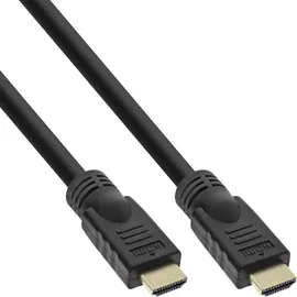 InLine HDMI-Kabel HiD HDMI-High Speed mit Ethernet 5 m gold/schwarz