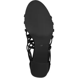 Marco Tozzi Sandalen mit Absatz mit Reißverschluss Elegant, Schwarz 41 EU