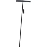 Wenko Bodenwischer Rosole, extra langer Stiel mit rutschfestem Griff, Duschabzieher mit Silikon-Lippe, aus Edelstahl (rostfrei), 40 x 133 x 3 cm
