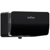 Satino Toilettenpapierspender HYGINITY MT1 System 333427 schwarz Kunststoff, 1 St.