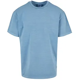 URBAN CLASSICS Heavy Oversized Garment Dye Kurzarm-T-Shirt Horizon Blue S Regular