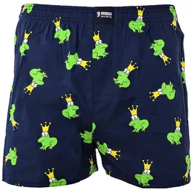 Happy Shorts Webboxershorts Ente/Frosch/Vacation XL 3er Pack