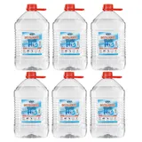 VECARO Destilliertes Wasser 30 Liter 6 Kanister zu je 5 Liter