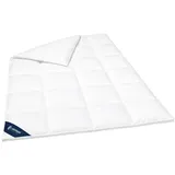 casimum Daunendecke 155x200 cm, extra warme Winterdecke, Bettdecke 100% Gänsedaunen, Größe: