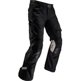 leatt adventure Multitour 5.5, Textilhose, wasserdicht - Schwarz/Gold - S