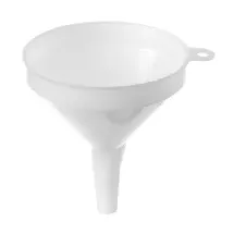 HENDI Trichter Kunststoff Ø 10 cm Weiß