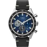 Timex Chronograph für Erwachsene - Schwarz/Blau