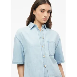 s.Oliver Boxy Denim-Bluse Blau 44