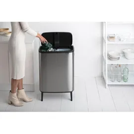 Brabantia Bo Touch Bin Hi 60 l matt steel fingerprint proof