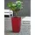 LECHUZA Cubico 30 Komplettset 30 x 30 x 56 cm scarlet rot hochglanz