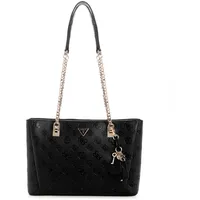 GUESS Tisha 3 Comp Stofftasche - Black Logo - One Size