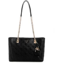 GUESS Tisha 3 Comp Stofftasche - Black Logo - One Size