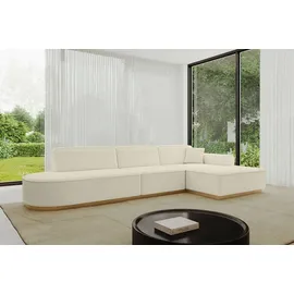 altdecor Ecksofa Ottomane Rechts IREA-L2-v2 327x165x80 cm Beige