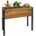 Proregal Hochbeet Pflanzkasten 75 x 81 x 30 cm Braun