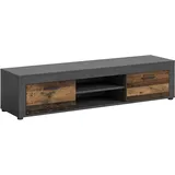 xonox.home Lowboard ¦ schwarz ¦ Maße cm B: 160 H: 37 T: 40.0