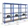 Proregal Schwerlastregal Metall 180x90x40 cm blau
