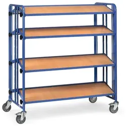 Montagewagen 2891, 4 neigbare Ebenen, Tragkraft 300kg - blau