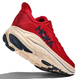 HOKA Clifton 10 Herren Vermillion/Varsity Navy 41 1/3
