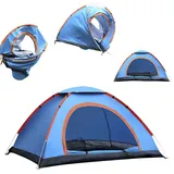 Pop Up Zelt 2 Personen, Automatisches Wurfzelt 2 Personen Wasserdicht, Ultraleicht Camping Zelt, Winddicht Campingzelt