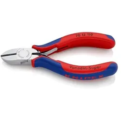 Knipex Seitenschneider L.110mm Kopf verchr.Mehrkomp.-Hülle