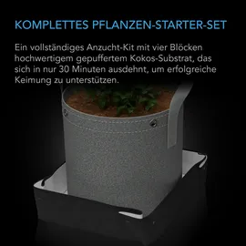 AC Infinity Kokossubstrat Kit 2 Pflanzen Starter Set