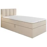 A&J MöbelLand Gunnar 100 x 200 cm Beige