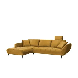 bobb Ecksofa Carly ¦ gelb ¦ Maße (cm): B: 313 H: 90 T: 215.0