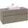 Villeroy & Boch V&B Waschtischunterschrank Collaro 120x54,8x50cm, WT mittig, graphite